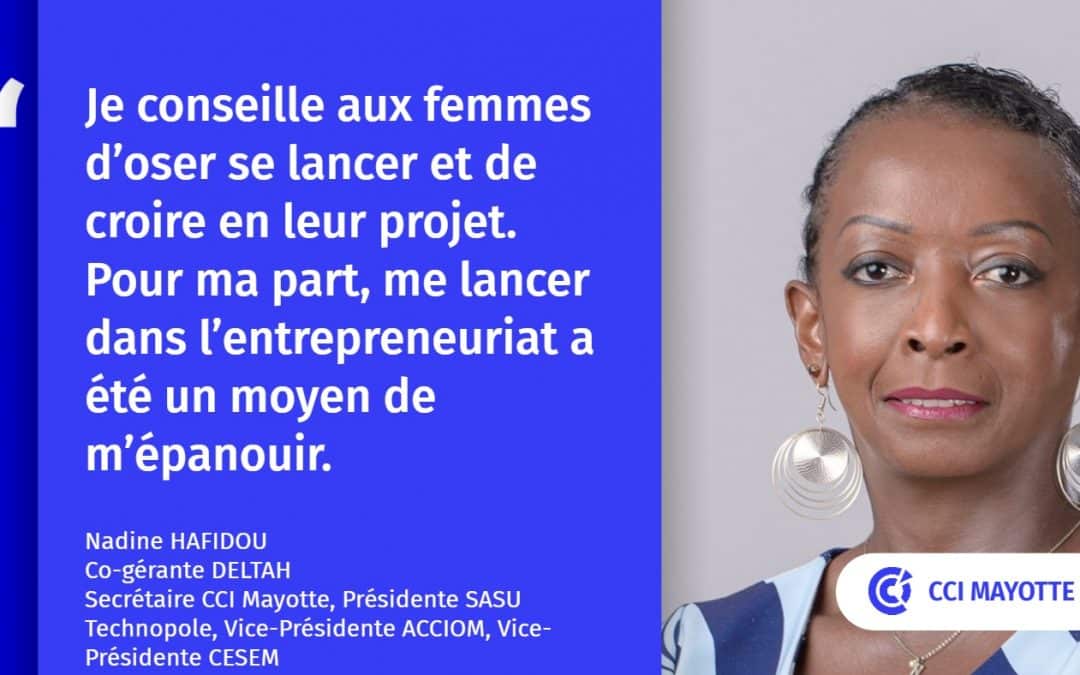 Portrait de Nadine HAFIDOU – Journée internationale des droits des femmes
