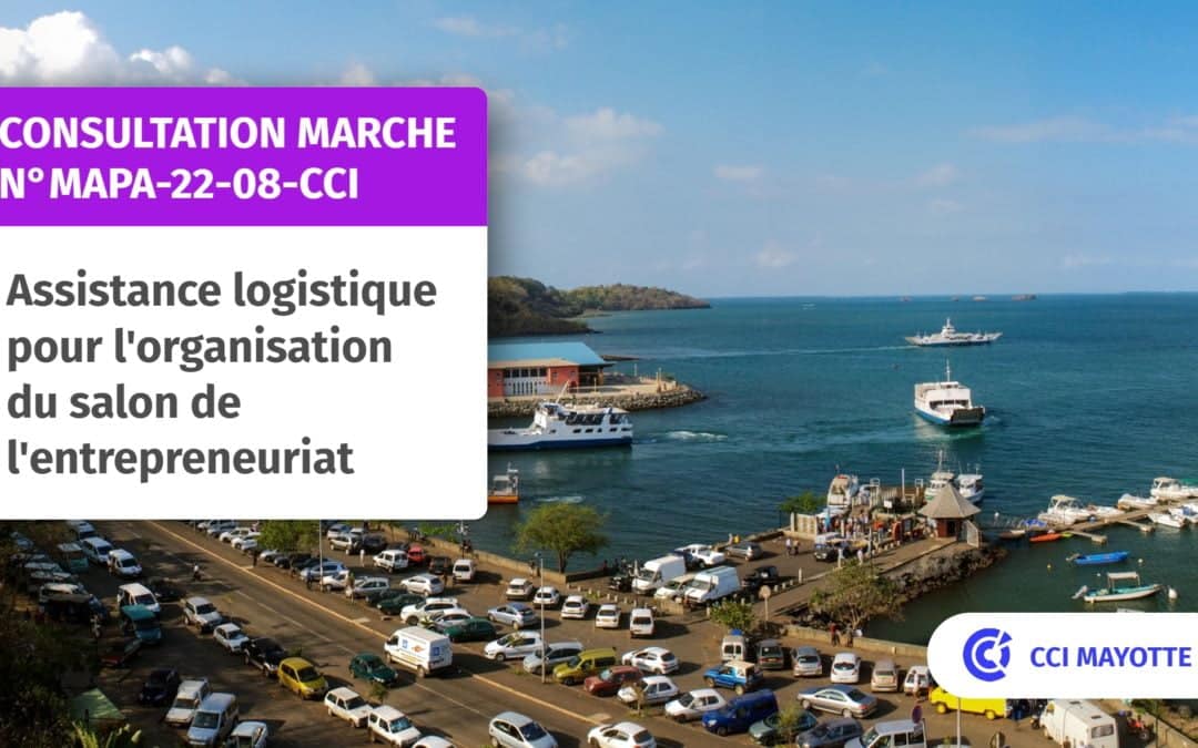 CONSULTATION – Marché n°MAPA-22-08-CCI