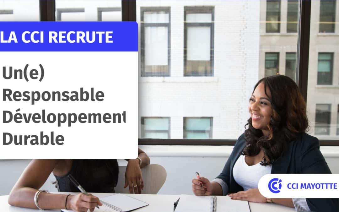 Offre d’emploi/ Responsable Développement Durable